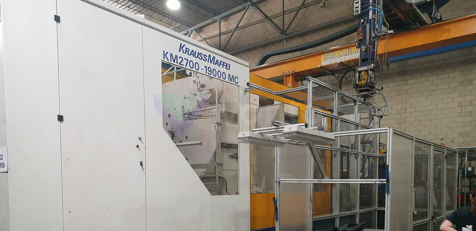 KRAUSS MAFFEI KM 2700 - 19000 MC 2700t injection molding machine (1999) id10473