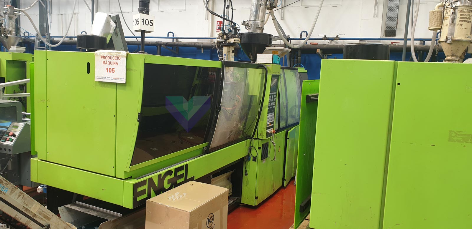 ENGEL ES 500 / 110 HL-V 110t injection molding machine (2002) id10507