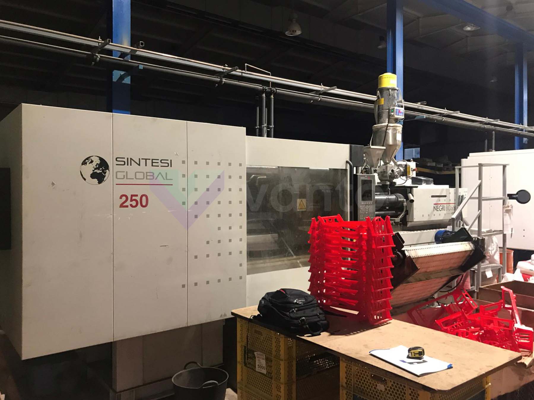 NEGRI BOSSI SINTESI GLOBAL 250 250t injection molding machine (2013) id10517