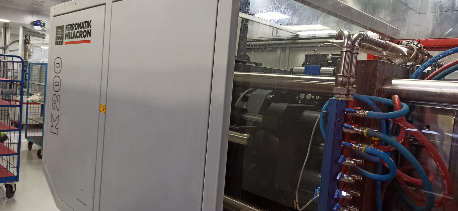 FERROMATIK K-TEC 200 S 200t injection molding machine (2000) id11089