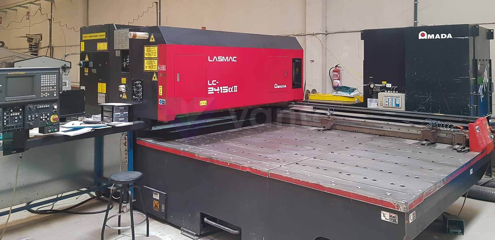 Lazer kesme makinesi (CO2) AMADA LC 2415 ALPHA II (1998) id10591