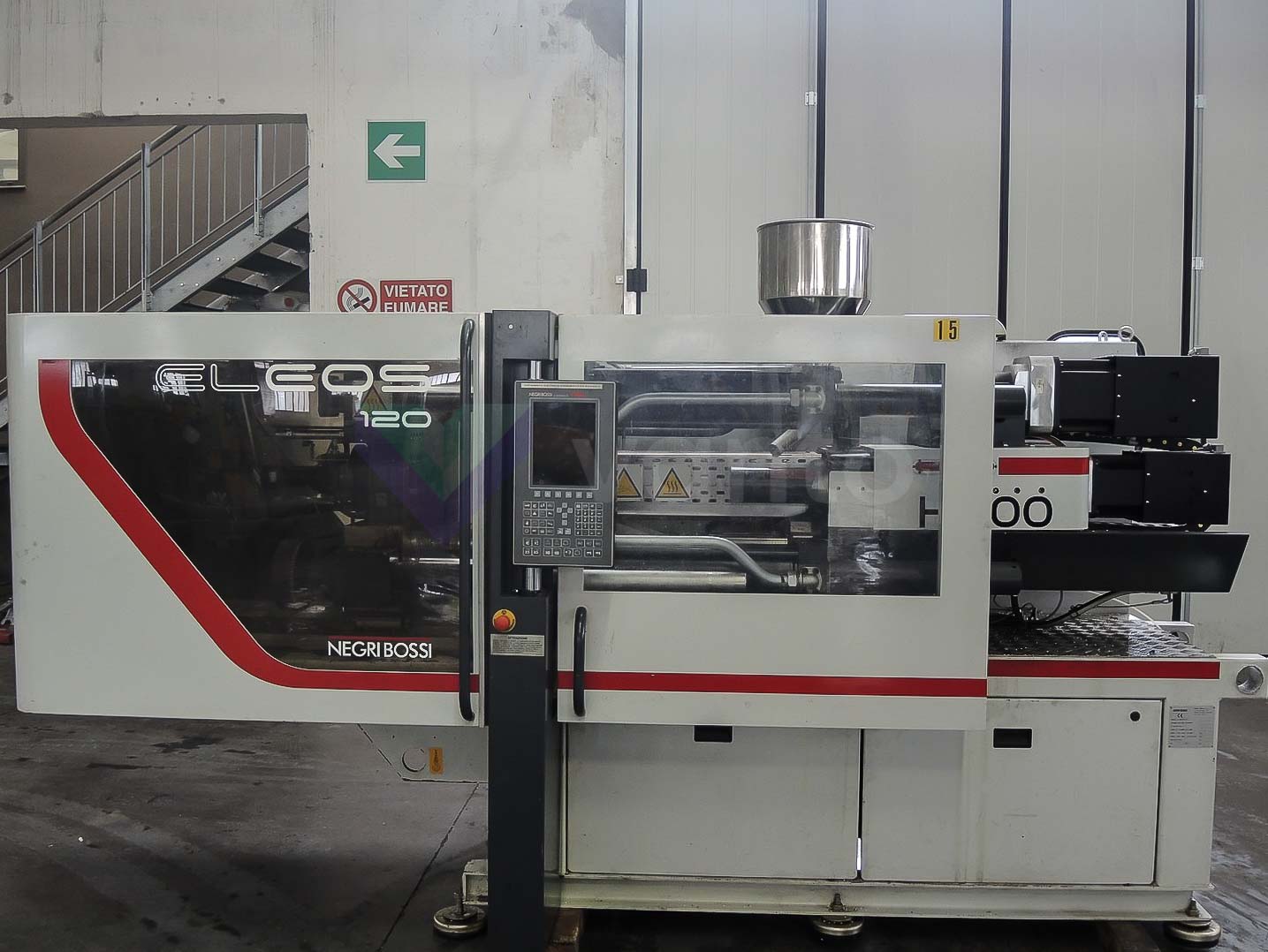 NEGRI BOSSI ELEOS 120 120t injection molding machine (2014) id10694