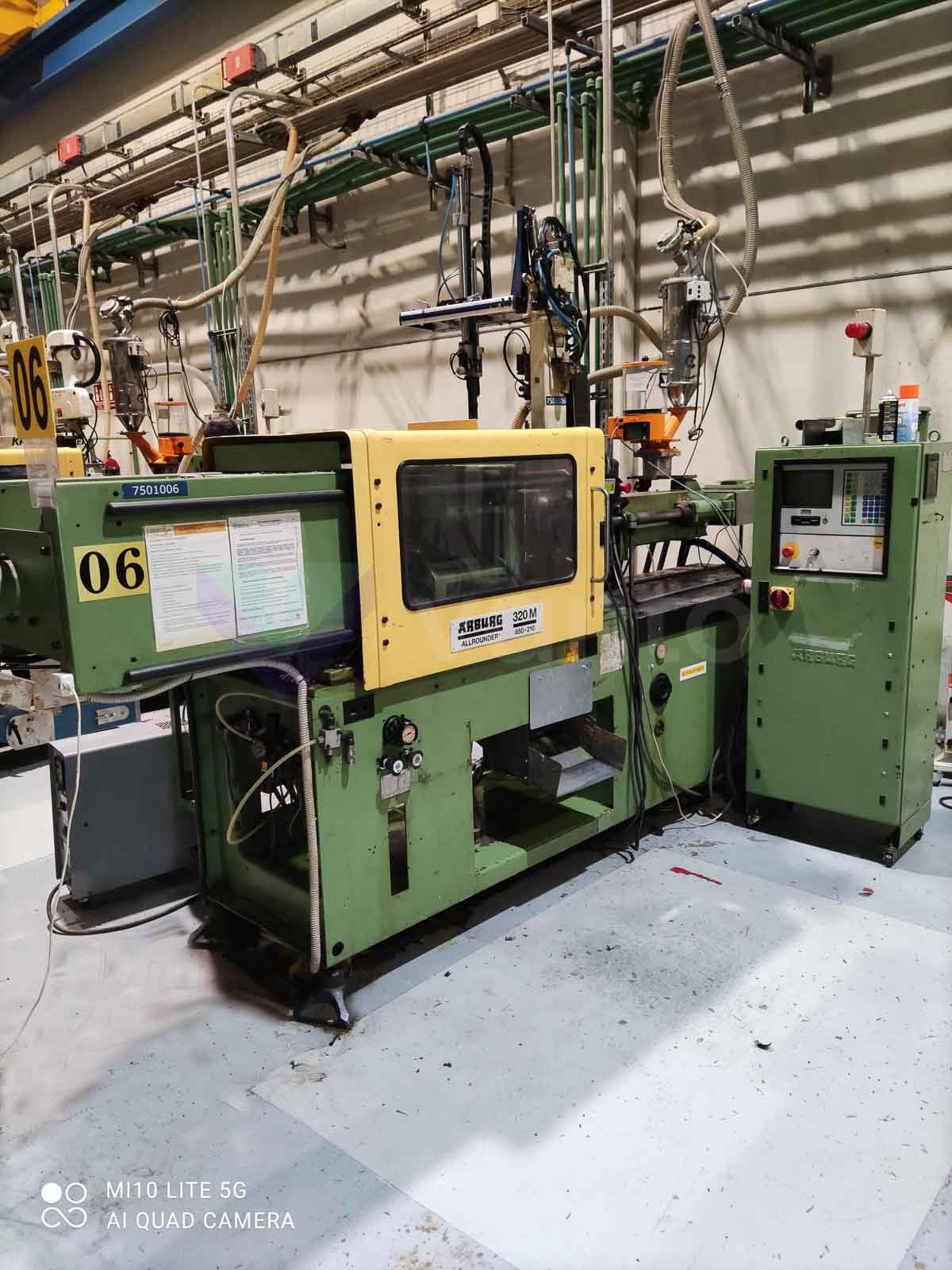 ARBURG 320 M 850-210 85t injection molding machine (1994) id10644