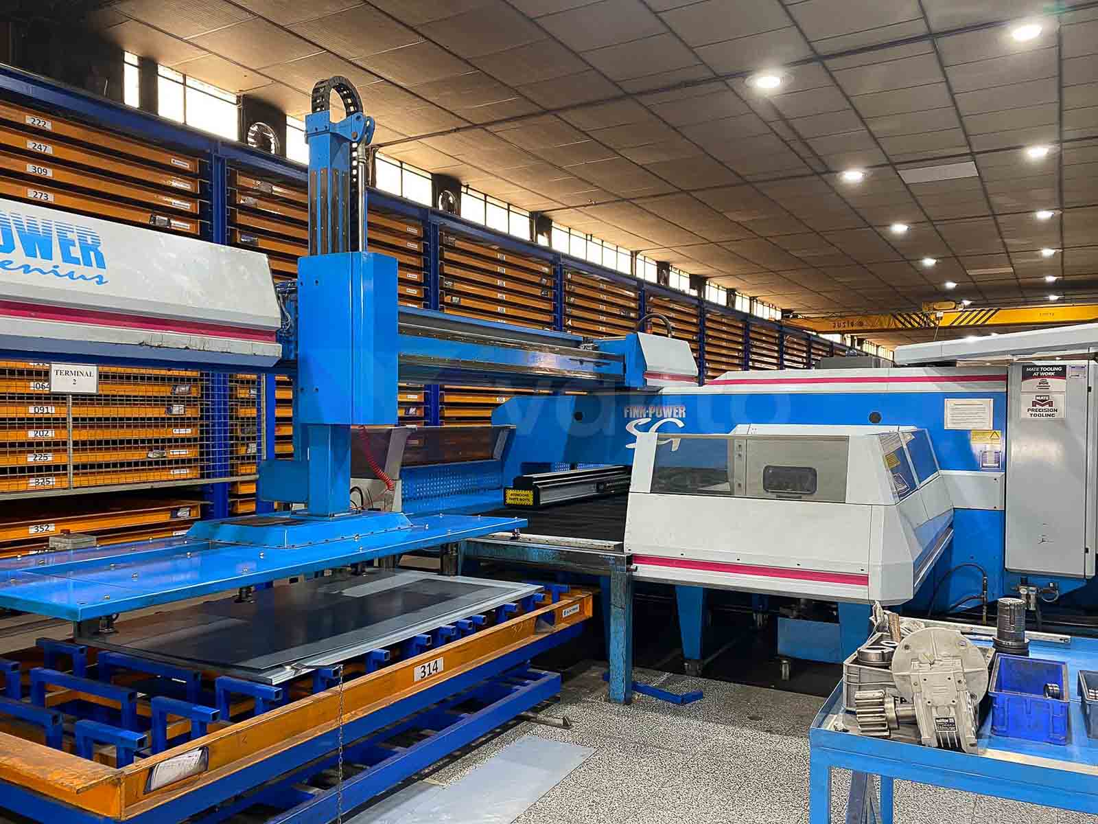FINN POWER TRS6 CNC shear punching machine (1999) id10645
