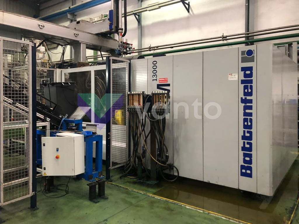 BATTENFELD HM 13000 / 22800 Injection molding machine 1300t (2002) id10798