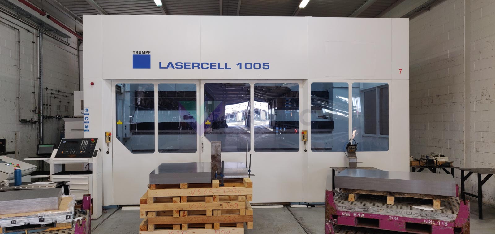 Máquina de corte por láser 3D TRUMPF LASERCELL 1005 (2002) id10744