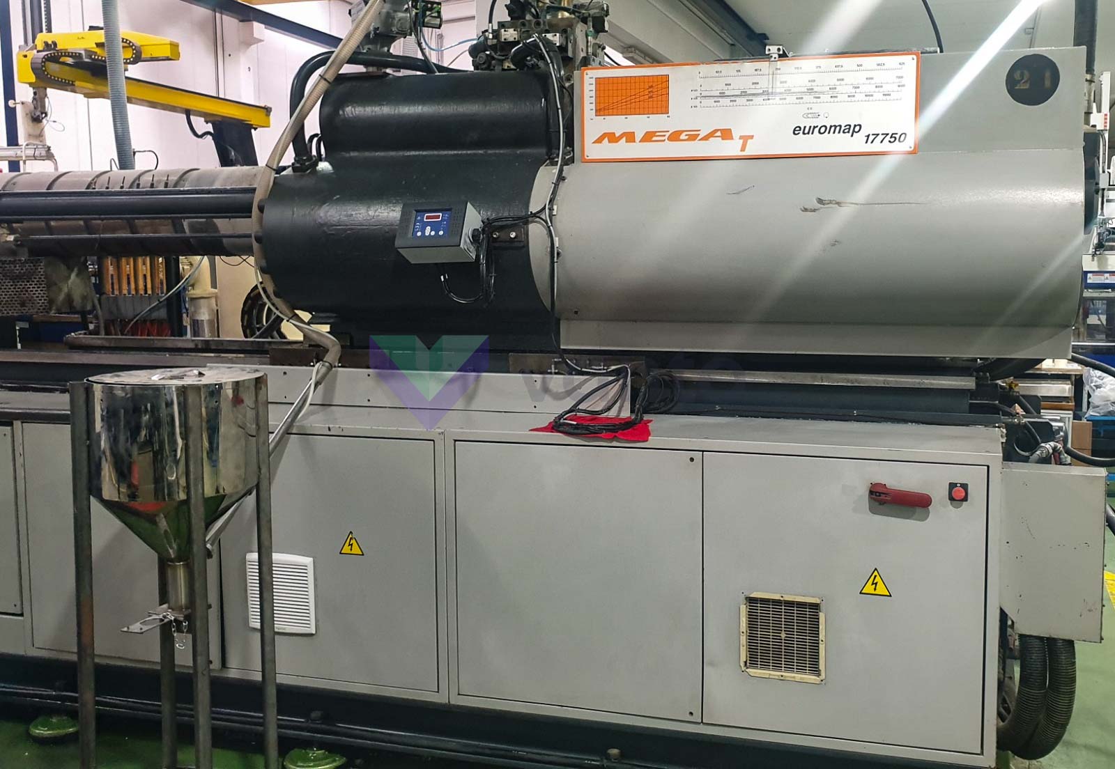 Máquina de moldeo por inyección de 1500t SANDRETTO MEGA T 1500 (1998 ...