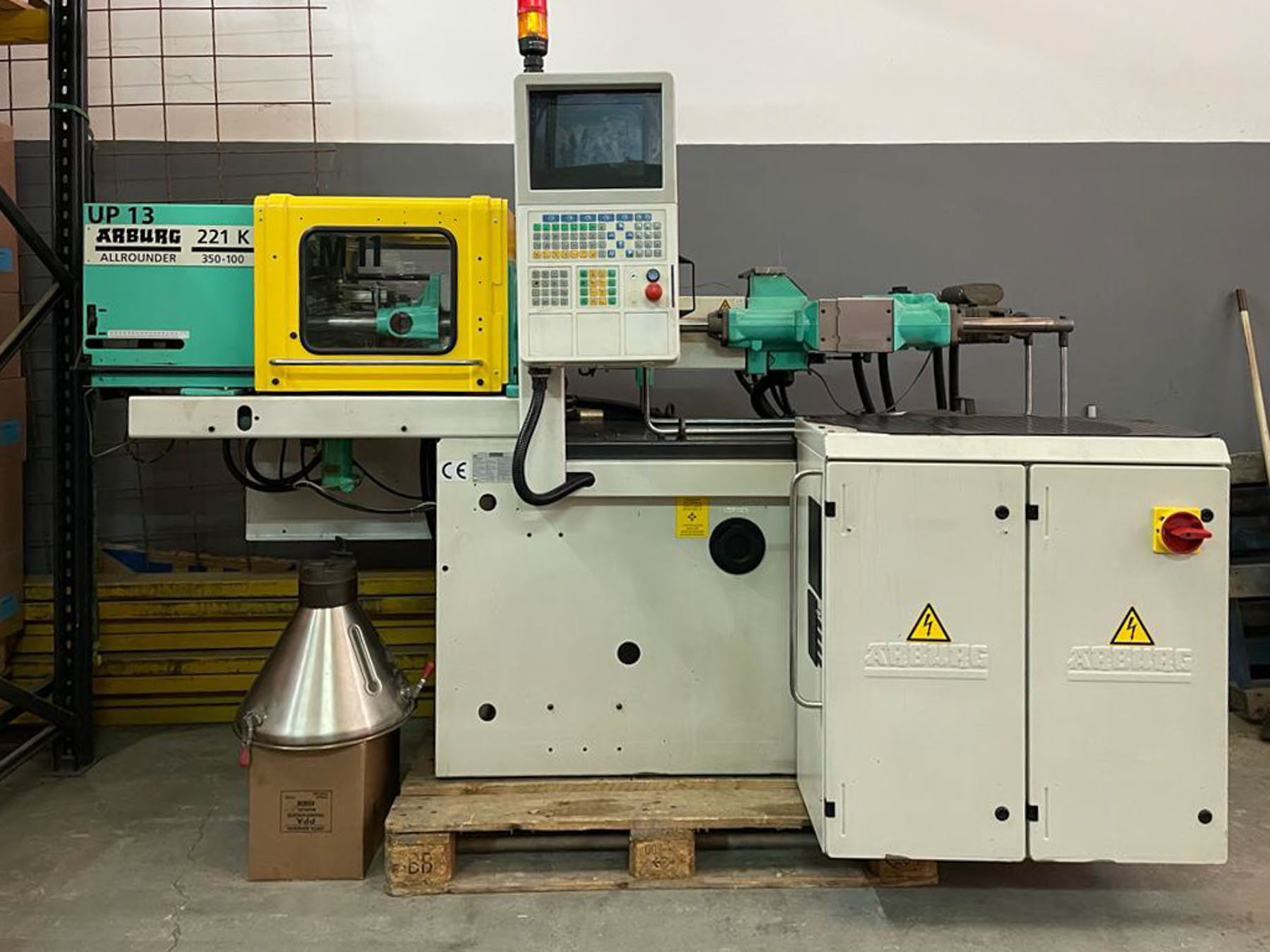 ARBURG 221 KS ALLROUNDER 350-100 35t injection molding machine (2002) id10937