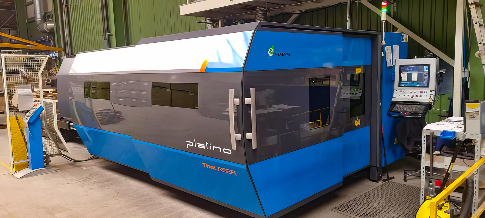 PRIMA POWER PLATINO 1530 Fiber Laser cutting machine (Fiber) (2013) id10945