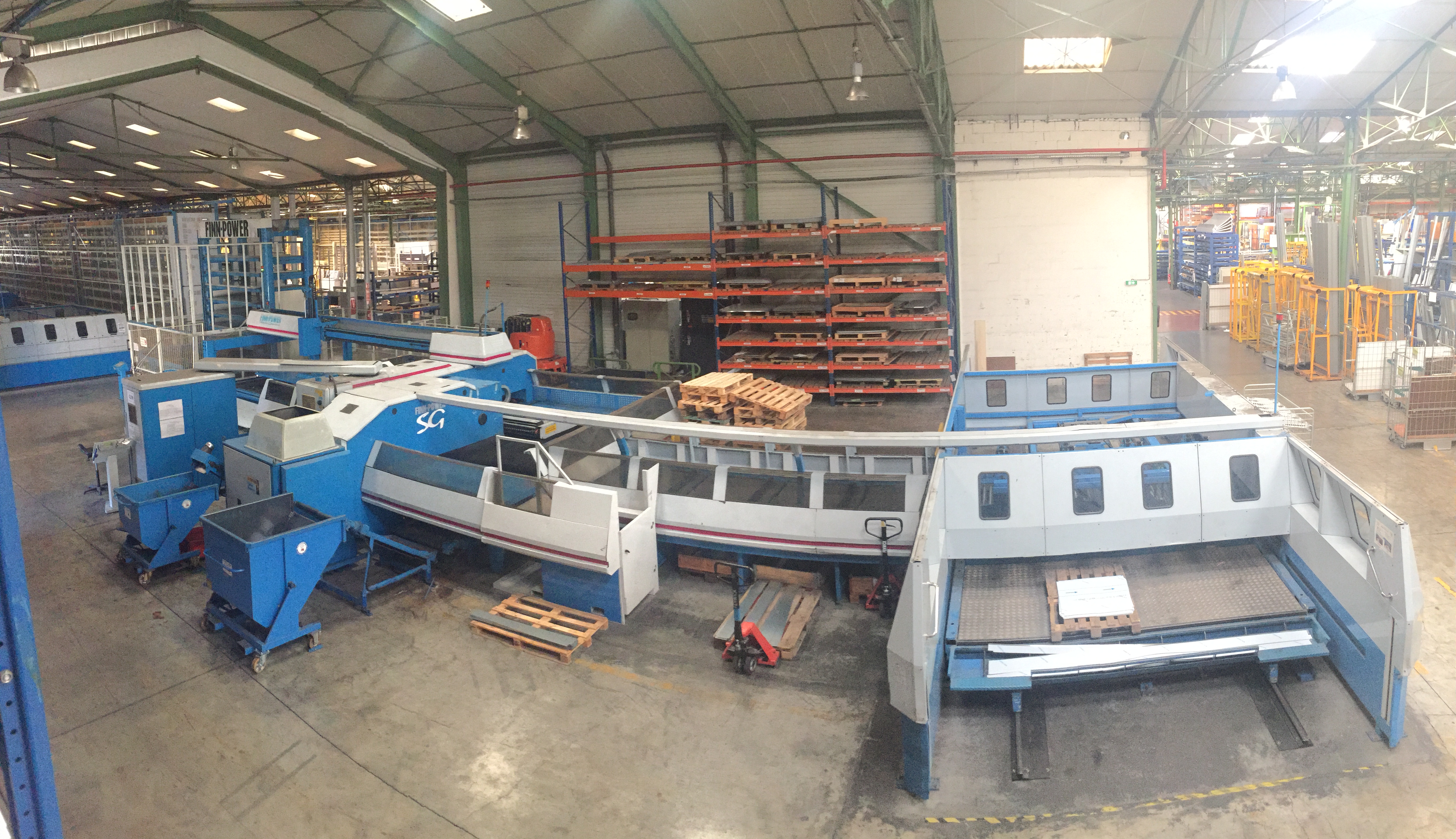 FINN POWER TRS6 CNC shear punching machine (2000) id10946