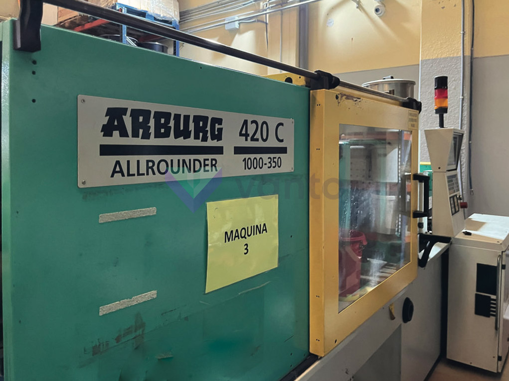 ARBURG 420 C ALLROUNDER 1000 - 350 100t injection molding machine (2000) id10960