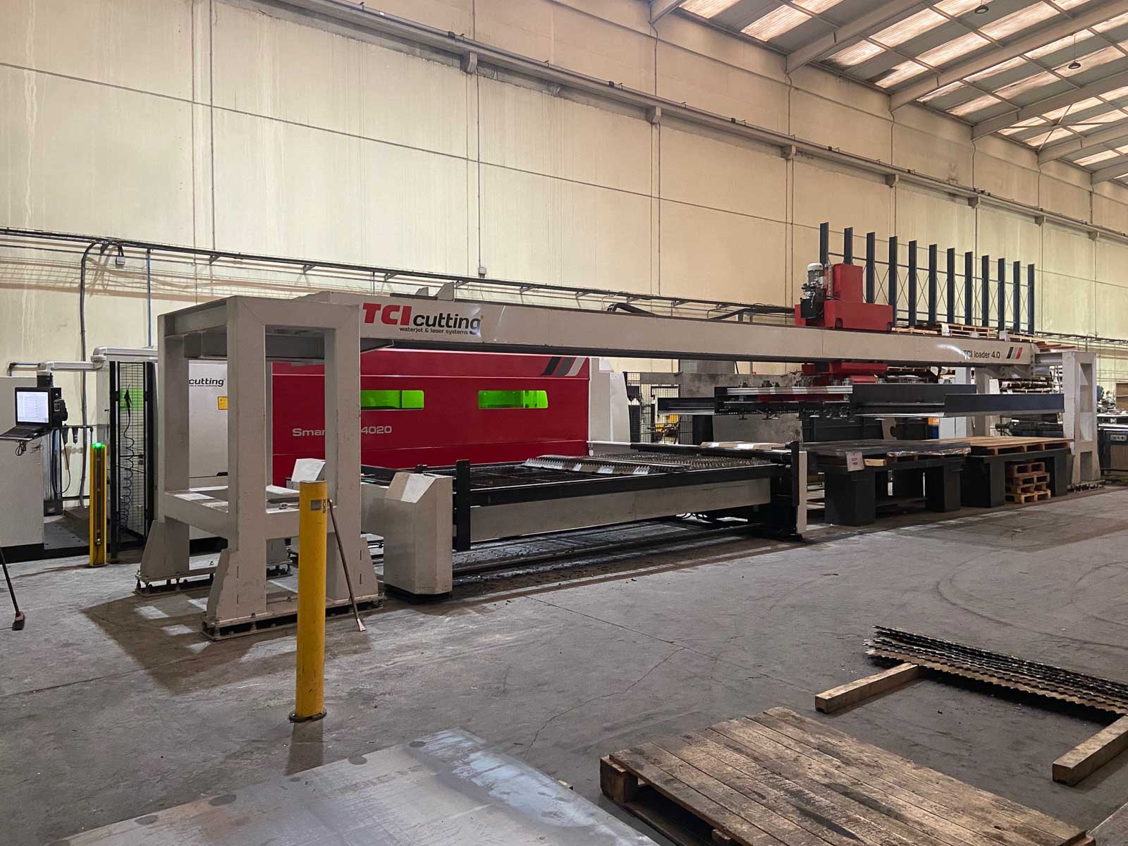TCI SMARTLINE FIBER 4020 Laser cutting machine (Fiber) (2018) id11005