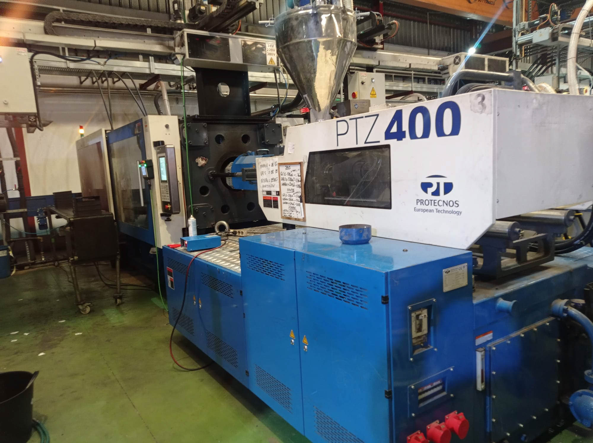 YIZUMI PROTECNOS PTZ 400 400t injection molding machine (2017) id11023