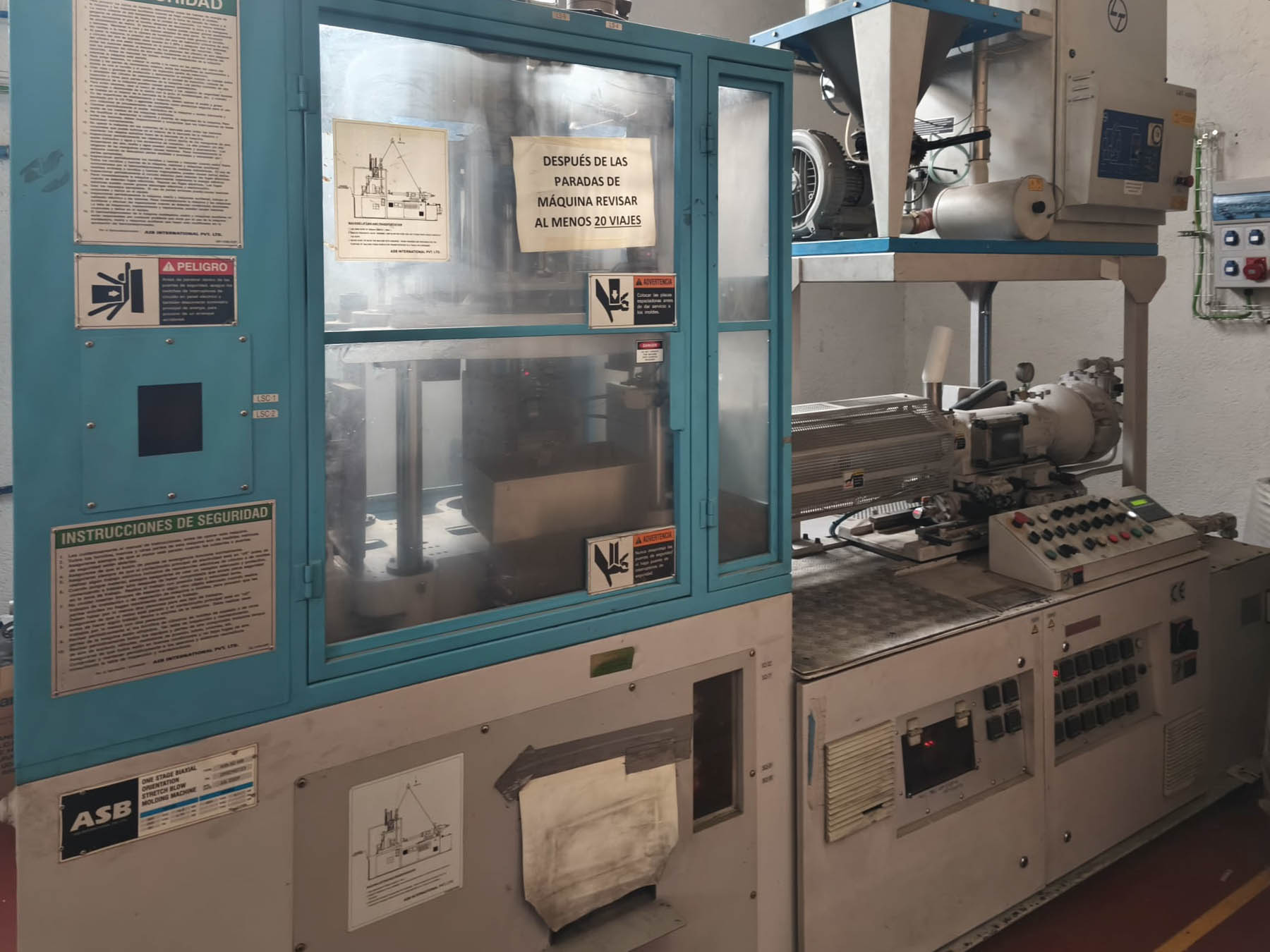 NISSEI ASB ASB-50 MB PET Injection stretch blow molding machine (2009) id11205